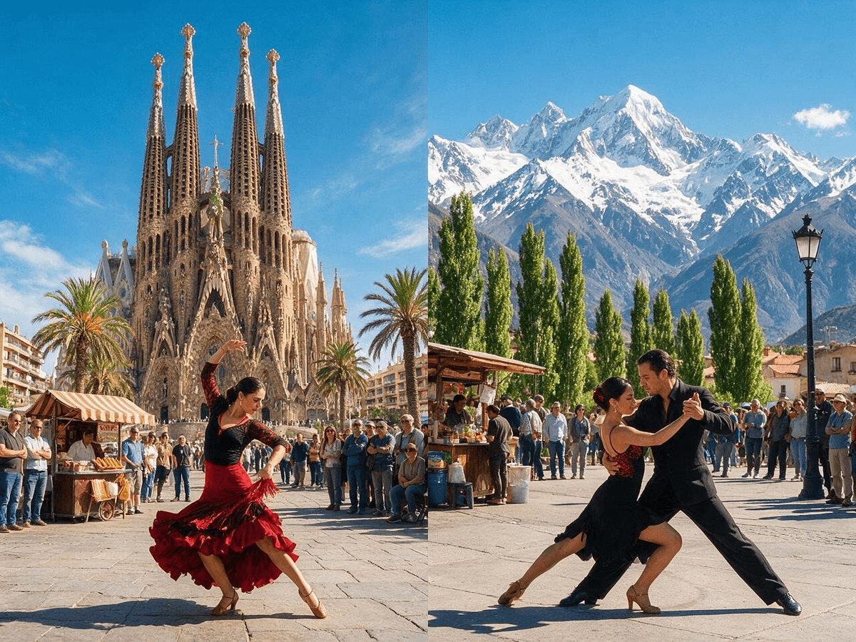 Spanje of Argentinië? Twee wereldkampioenen als vakantieland.